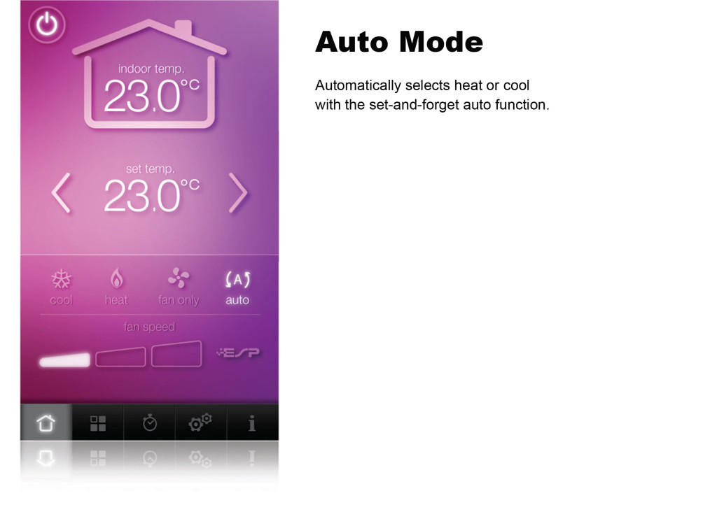 ActronConnect auto mode